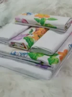 6 Piece Pure Cotton Double Print Bedsheets Set | Smart Enterprise