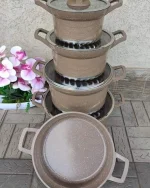 Bosch 10-Piece Granite Non-Stick Cookware Set – Brown