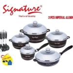 21-Piece Signature Nonstick Aluminum Die Cast Cookware Set