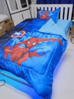 4 by 6 Kids Cartoon Themed Duvet Set 3 Piece – Spiderman