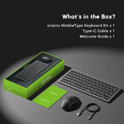 Oraimo Nimble Type Wireless Keyboard Mouse Kit