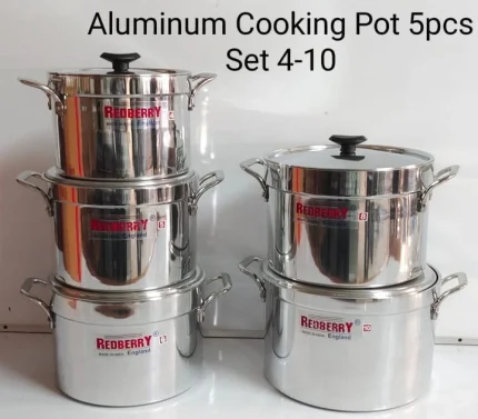 10pcs Heavy Gauge Aluminum Insulated Cookware Set