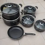 11-Piece JP Aluminum Non-Stick Cookware Set