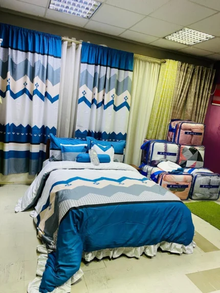 12-Piece Premium Cotton Duvet Set – 6x7 – 6 by 7, Theme 1