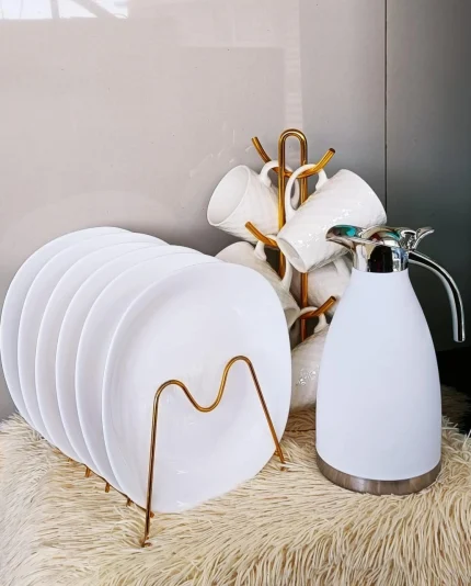 13-Piece Dinner Set with Flask