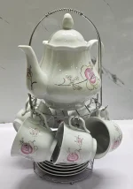14-piece Porcelain Ceramic Tea Set