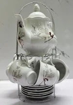 14-piece Porcelain Ceramic Tea Set