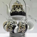 14-piece Porcelain Ceramic Tea Set