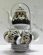 14-piece Porcelain Ceramic Tea Set