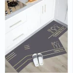 2-Piece Kitchen Mat Set - Non-Slip Rubber