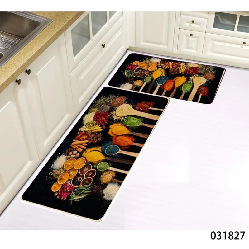 2-Piece Rubber Kitchen Mats