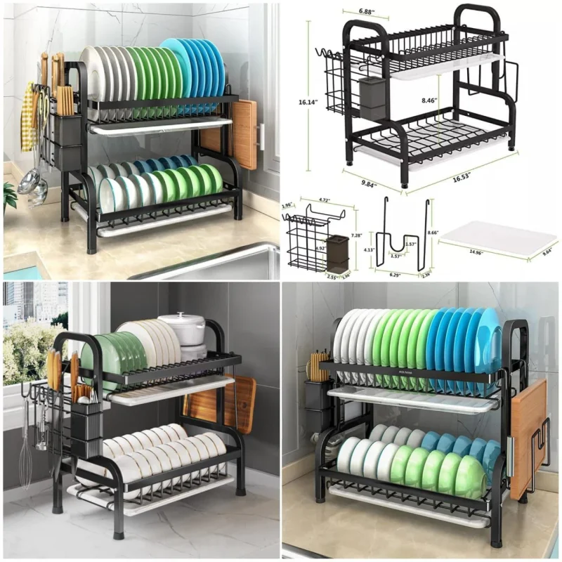 2-Tier Advanced Dish Rack