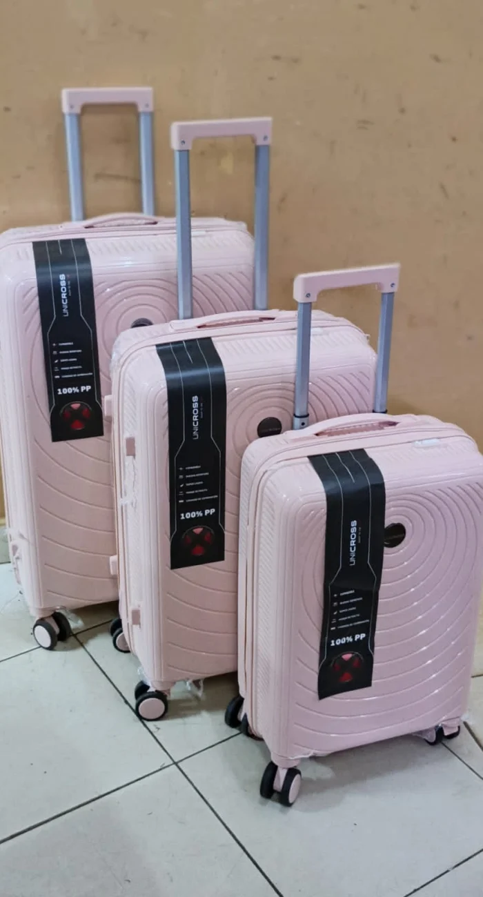 3-in-1 Unbreakable PP Suitcase Set – 3, Option 2