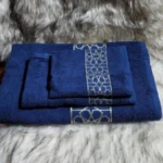 3-Piece Egyptian Cotton Towel Set – Cotton, 