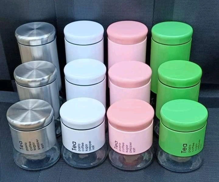 3 pieces of Salt Shakers (Cannister) –