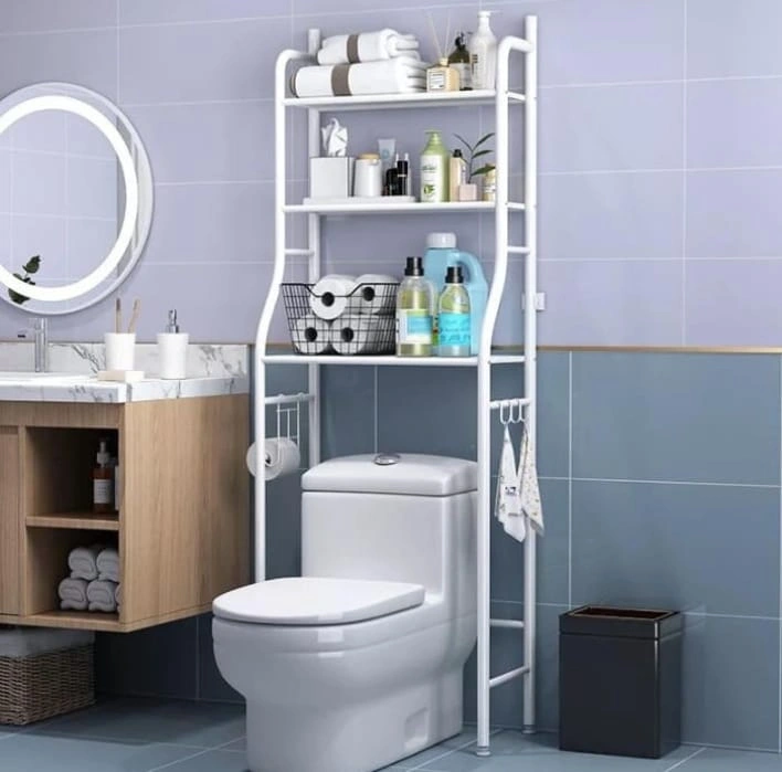 3-Tier Over-the-Toilet Rack Organizer