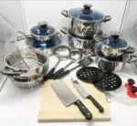 30pcs Marwa German Life Stainless Induction Cookware Set