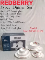 38-Piece Opalware Dinner Set
