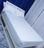 3pc Cotton Fitted Bedsheet Set Deep Pocket – 6 by 6, White