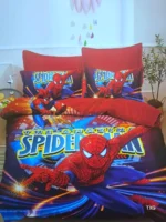 4 by 6 Kids Cartoon Themed Duvet Set 3 Piece