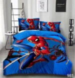 4 by 6 Kids Cartoon Themed Duvet Set 3 Piece