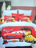 4 by 6 Kids Cartoon Themed Duvet Set 3 Piece