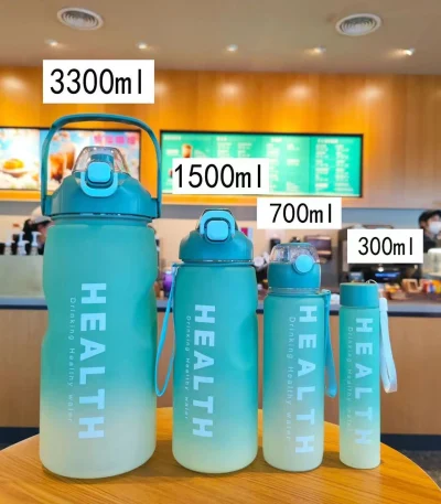 4-in-1 Health Water Bottle Set