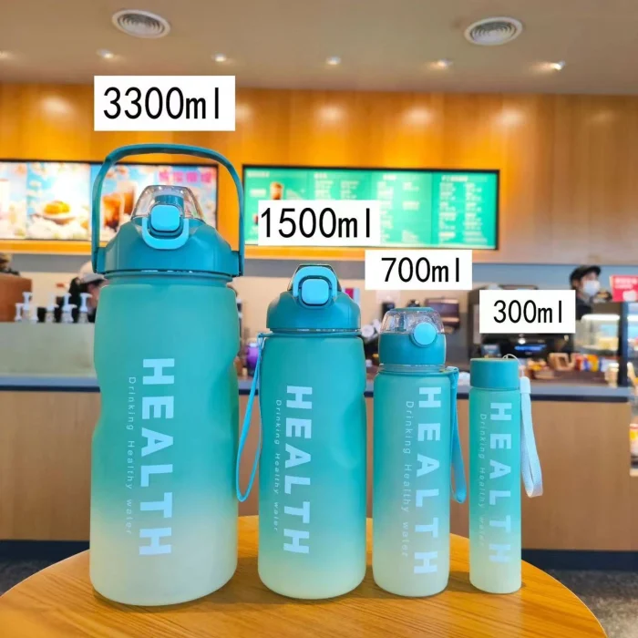 4-in-1 Health Water Bottle Set