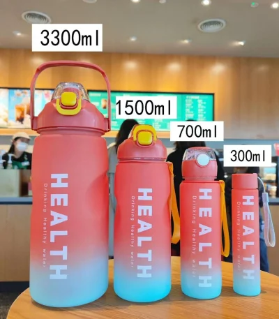 4-in-1 Health Water Bottle Set