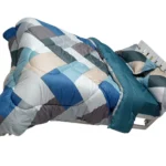 4-Piece Plain Binded Cotton Duvet Set – 6x7 – Theme 2