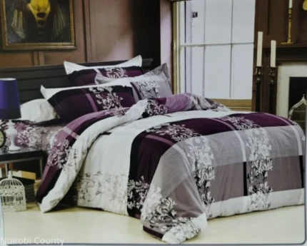 5 by 6 Unbinded Cotton Duvet Set