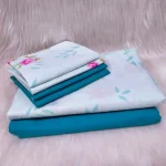 6 by 7 Fitted Mix and Match Cotton Bedsheets