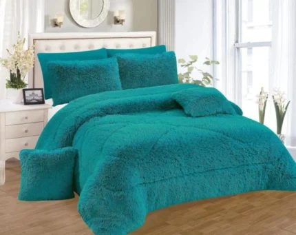 6 by 7 Fluffy Warm Duvets (6 pcs) – Plush,