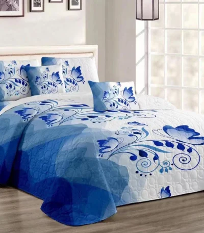 6 by 6 Cotton Bedcover Set  – 4 Piece | Smart Enterprise
