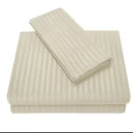 7 by 8 Satin Striped Bedsheet Set