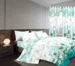 7-Piece King Size Duvet and Curtain Set - 6x7