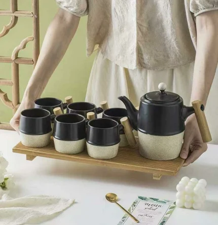 8-in-1 Ceramic Tea Set