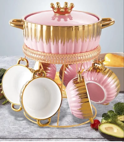 9-Piece Ceramic Soup Set