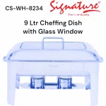 9L Rolltop Chafing Dish (Glass Window) – Double Compartment