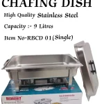 REDBERRY 9L Stainless Steel Single Chafing Dish
