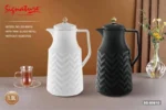 1.0-Litre Vacuum Flask with Pink Glass Refill