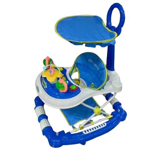 2-in-1 Baby Walker with Rocker Function