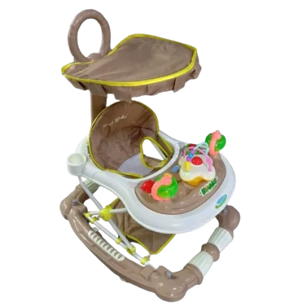 2-in-1 Baby Walker with Rocker Function