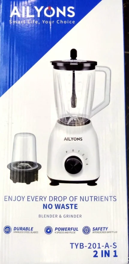 AILYONS 2 in 1 Blender