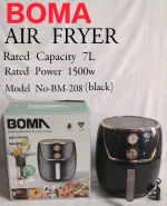 Boma 7L Air Fryer Compact Healthy Cooking – Black
