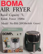Boma 7L Air Fryer Compact Healthy Cooking – Green