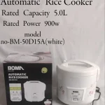 BOMA Automatic Rice Cooker (5L, White)