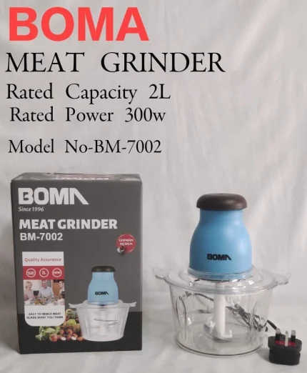 BOMA Food Chopper – with 2L Plastic Bowl