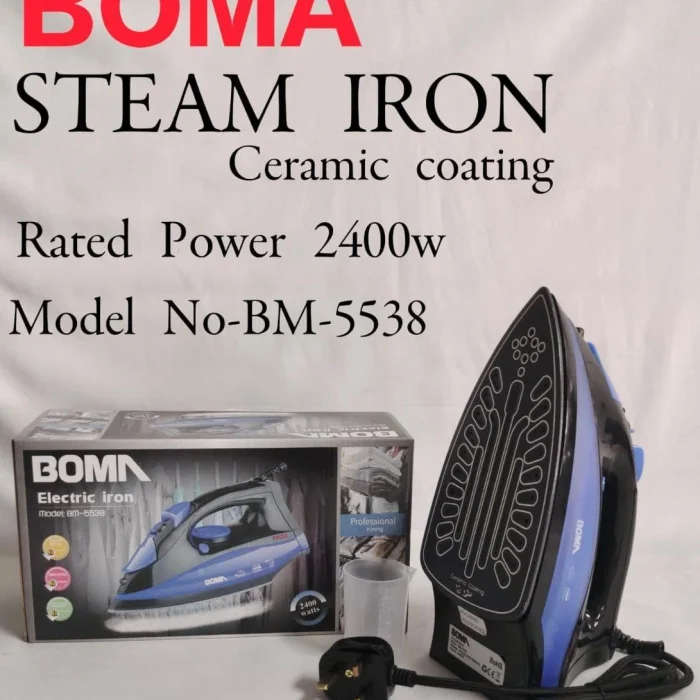 BOMA Steam Iron Box – Advanced Ceramic Coating