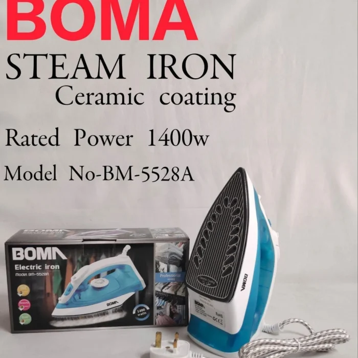 BOMA Steam Iron box – Ceramic Coating Base